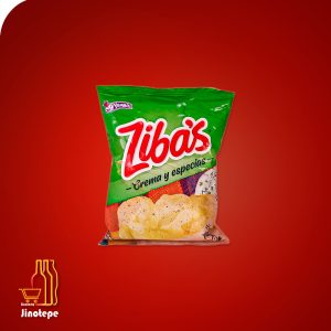 Zibas Papas Con Sabor A Crema Y Especias 23gr