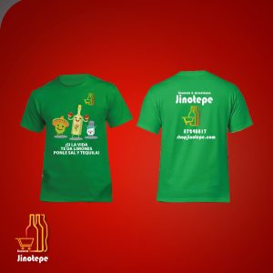 camiseta estampada mejores amigos teaquila divertida